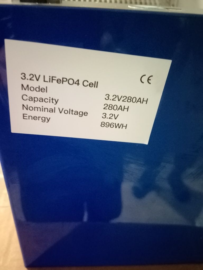 LIFEPO4 EVE   MB31 (330+Ah) клетки за соларни системи