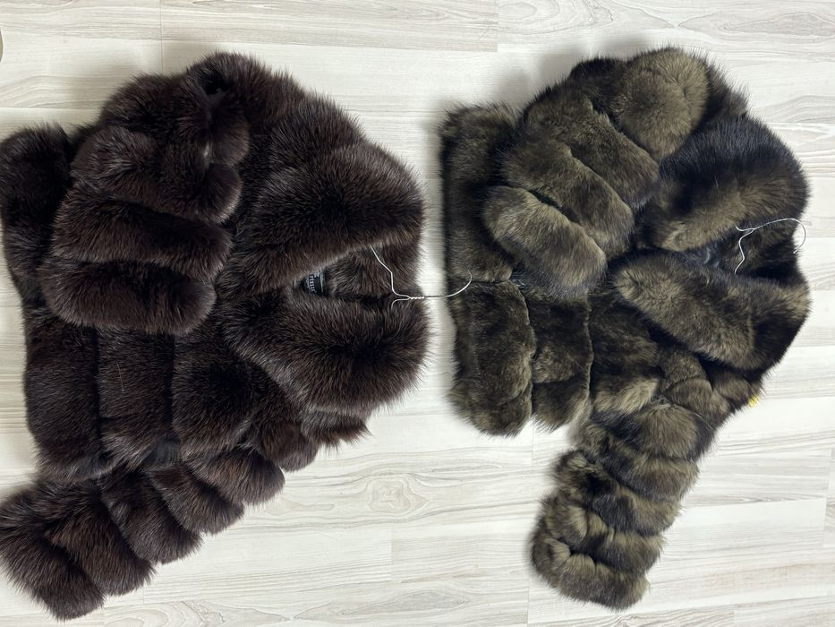 Blana naturala vulpe Full Maro