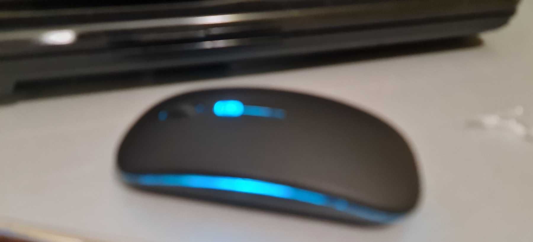 Bluetooth безшумна безжична мишка с вградена батерия Светеща 2.4G