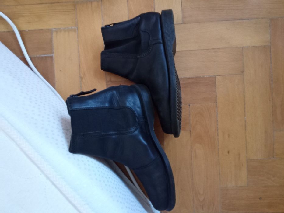 Ghete Botine Cizme PIELE M-37 In Stare Bună