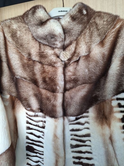 Палто норка и чинчила уникално