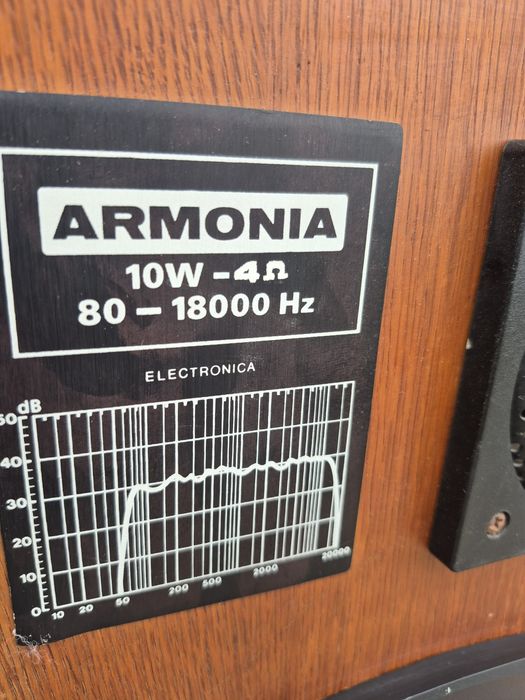 Vând set Boxe Electronica marca Armonia,model 10w,Fabricate in România