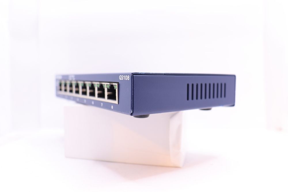 Unmanaged Switch 8 x 1 Gigabit Netgear ProSafe GS108 V4