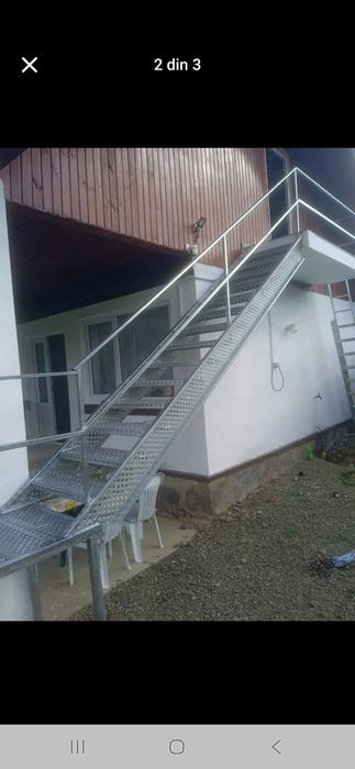 Scări metalice industriale