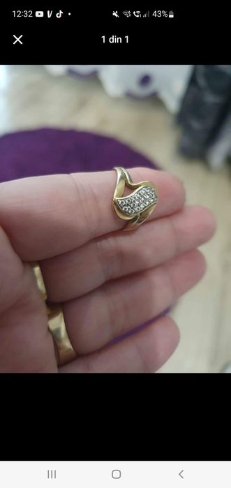 Inel de aur 14 karate