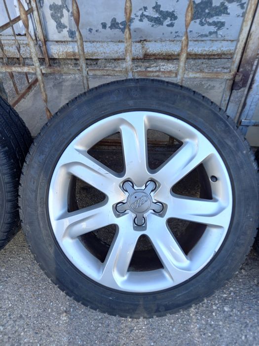 Vând jante R18 Audi originale Vw sau Skoda (5x112) butuc 66.6