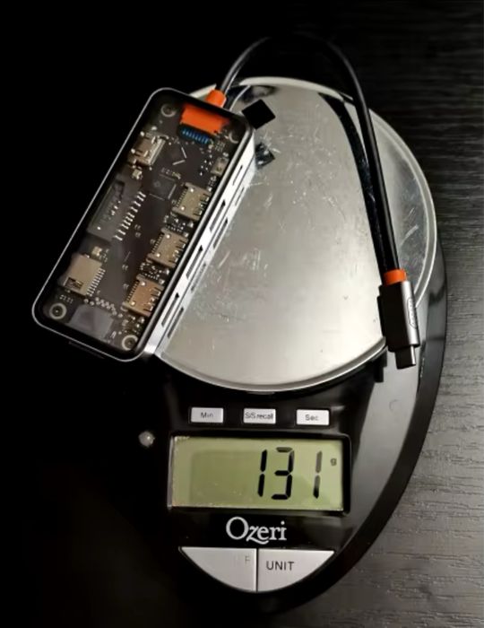 Docking HUB 8.1-3xUSB 3.2-HDMi 4k 60 fps-RJ45 LAN-SD-TF-TYPE C PD 100W