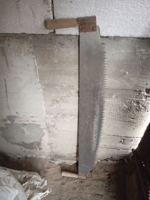 Пила двуручная острая