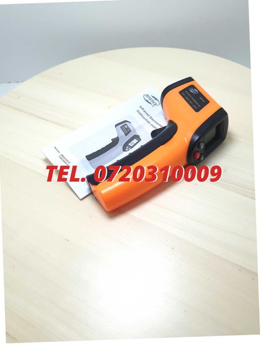 Termometru Industrial Profesional 50 380c Uni Galbennegru