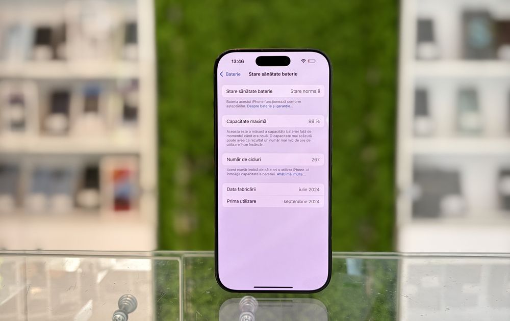 **ATS GSM**ID21221 iPhone 16 Pro 256Gb / Baterie 98% / Garantie