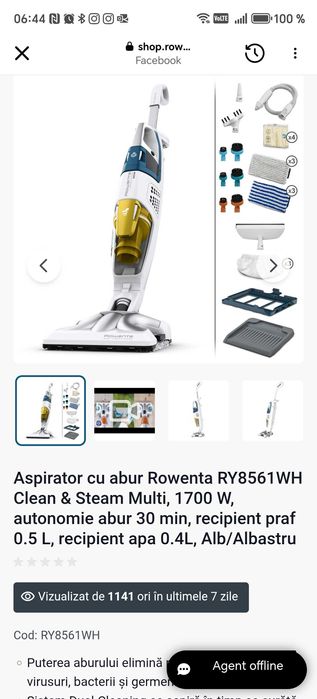 Aspirator cu abur