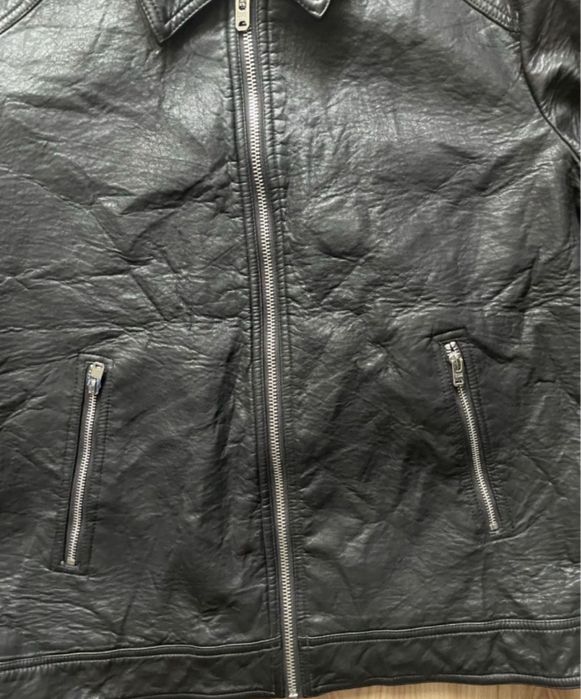 JACK & JONES / мъжко кожено яке XL