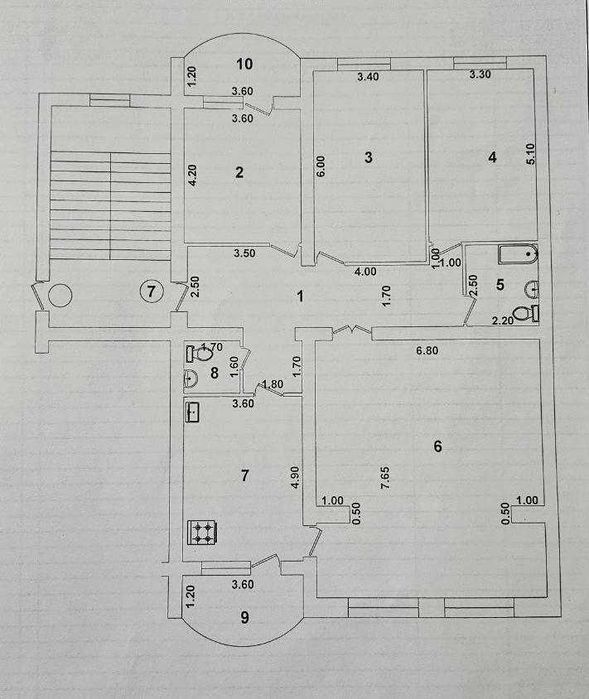 Продается 4 комнатная квартира Госпитальный м-в 265 м.кв