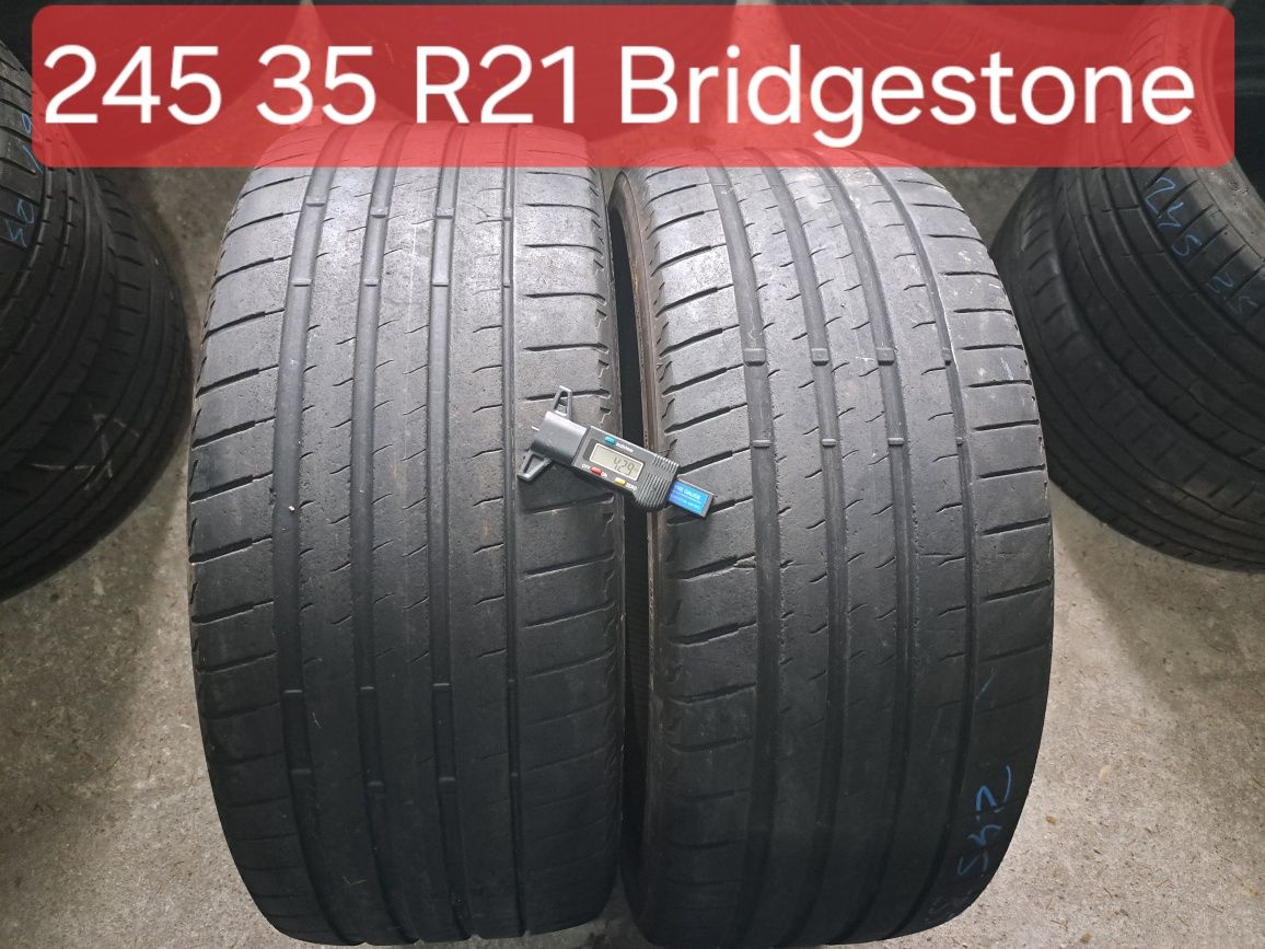 2 anvelope 245/35 R21 Bridgestone