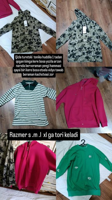 Jenski kiyim sotladi