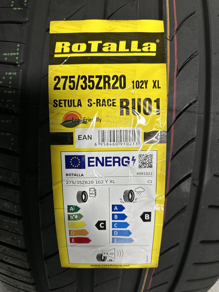 Летен спорт пакет ROTALLA 245/40R20 99Y XL 275/35R20 102Y XL НОВ DOT
