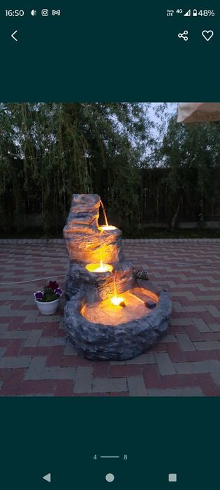 Fântâni arteziene cascade