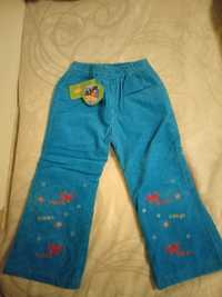 Чисто нови детски панталони джинси 2-3годинки