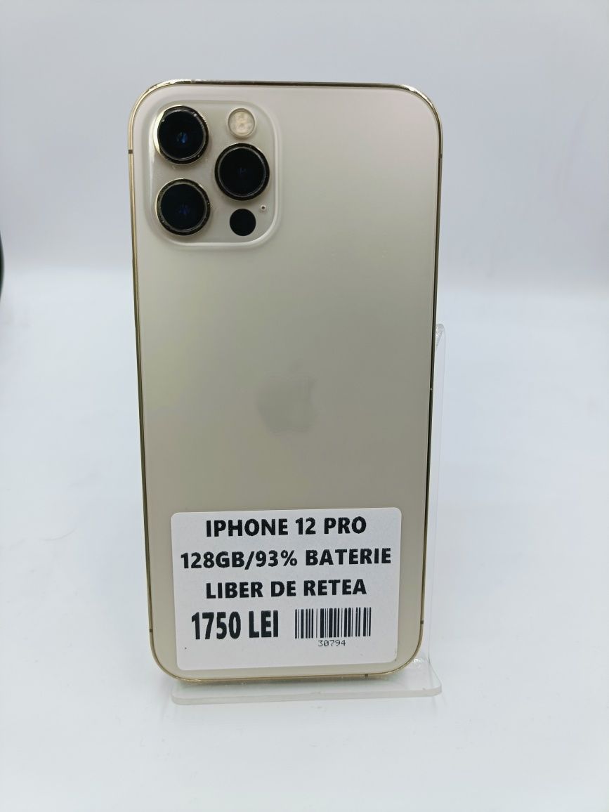 IPhone 12 Pro AO3074 128 GB 93%Baterie NeverLock