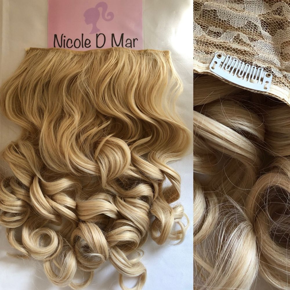 Extensii de par model ondulat tip tresa/mesa cu clips