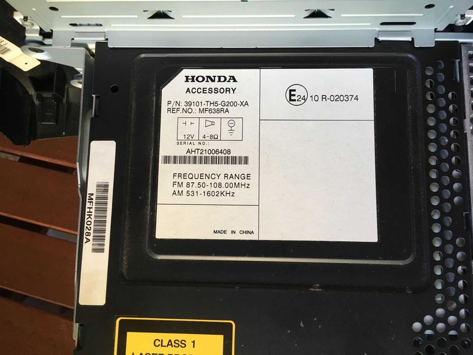 радио за Хонда Джаз