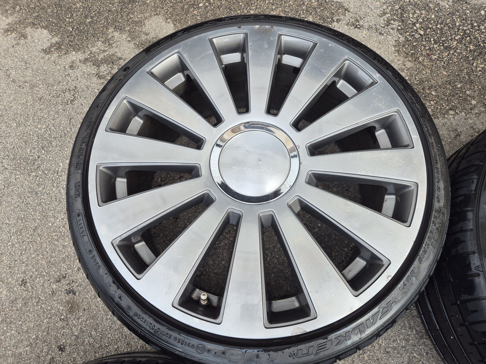 5х112/19 5х100/19 с гуми Ауди Фолксваген Сеат Шкода 5x112 5x100 19
