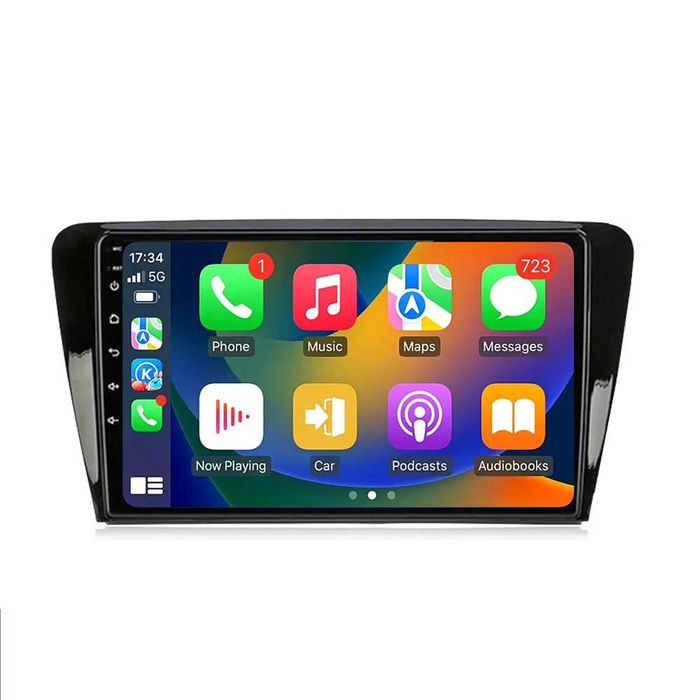 Navigatie cu Android Skoda Fabia 3 NJ - Wifi Bluetooth Carplay 1-8GB