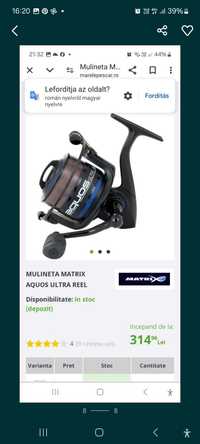 mulinetă matrix aquos ultra reel 4000