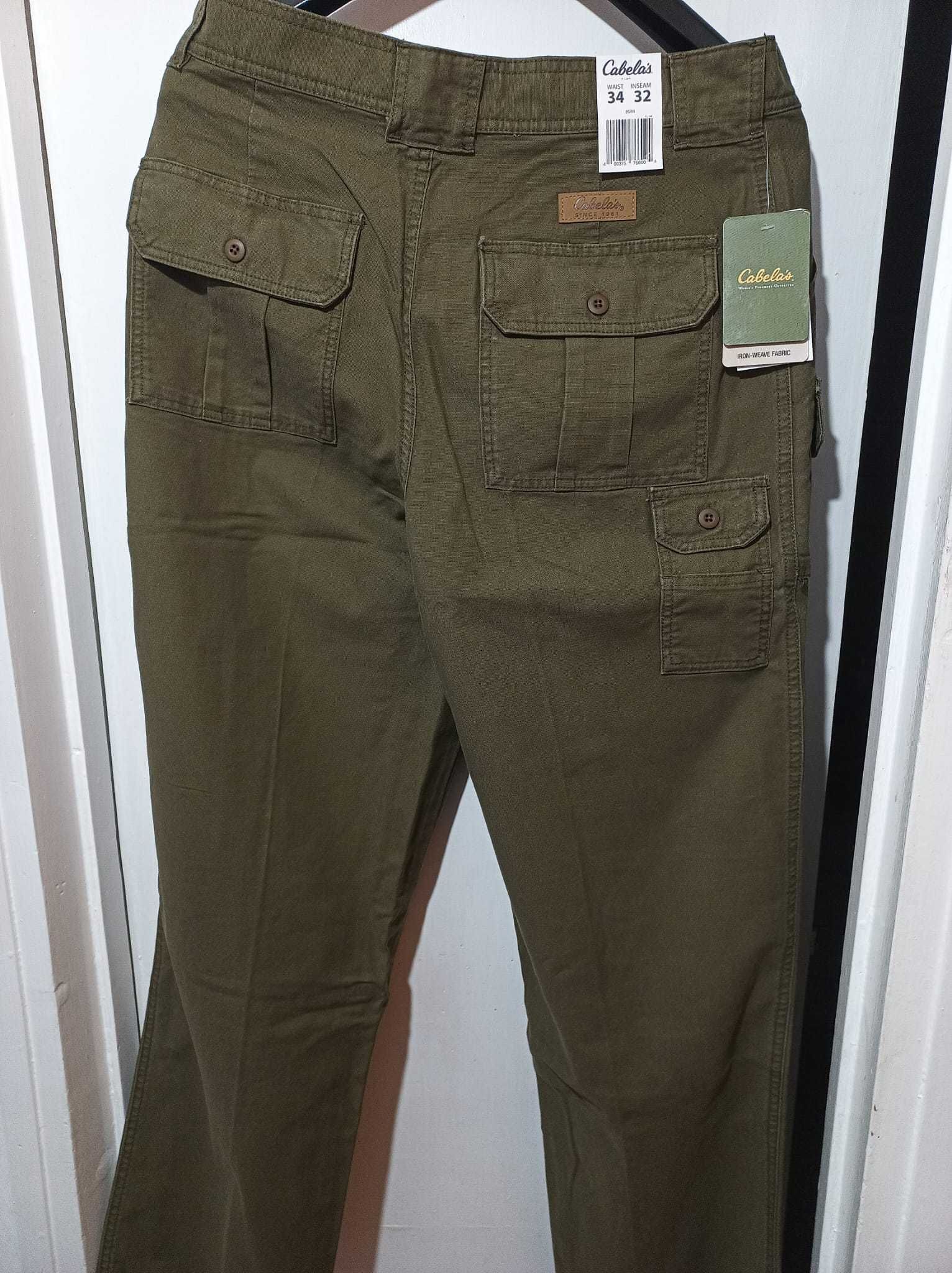 Pantaloni Cabelas,noi cu eticheta