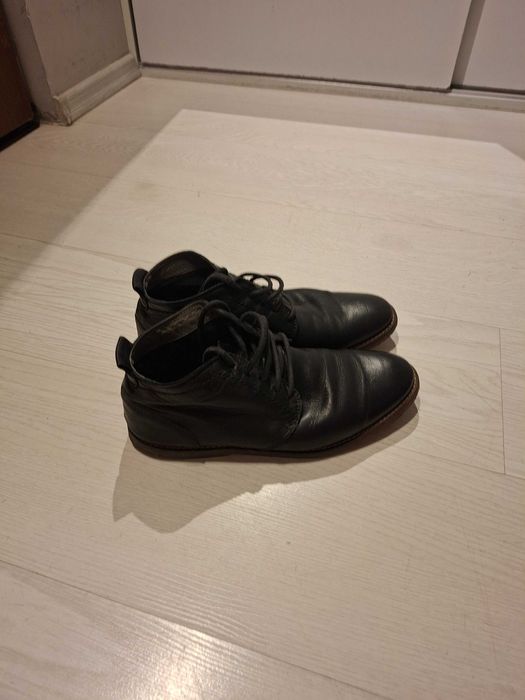 Ghete piele toamna-iarna Pull and Bear