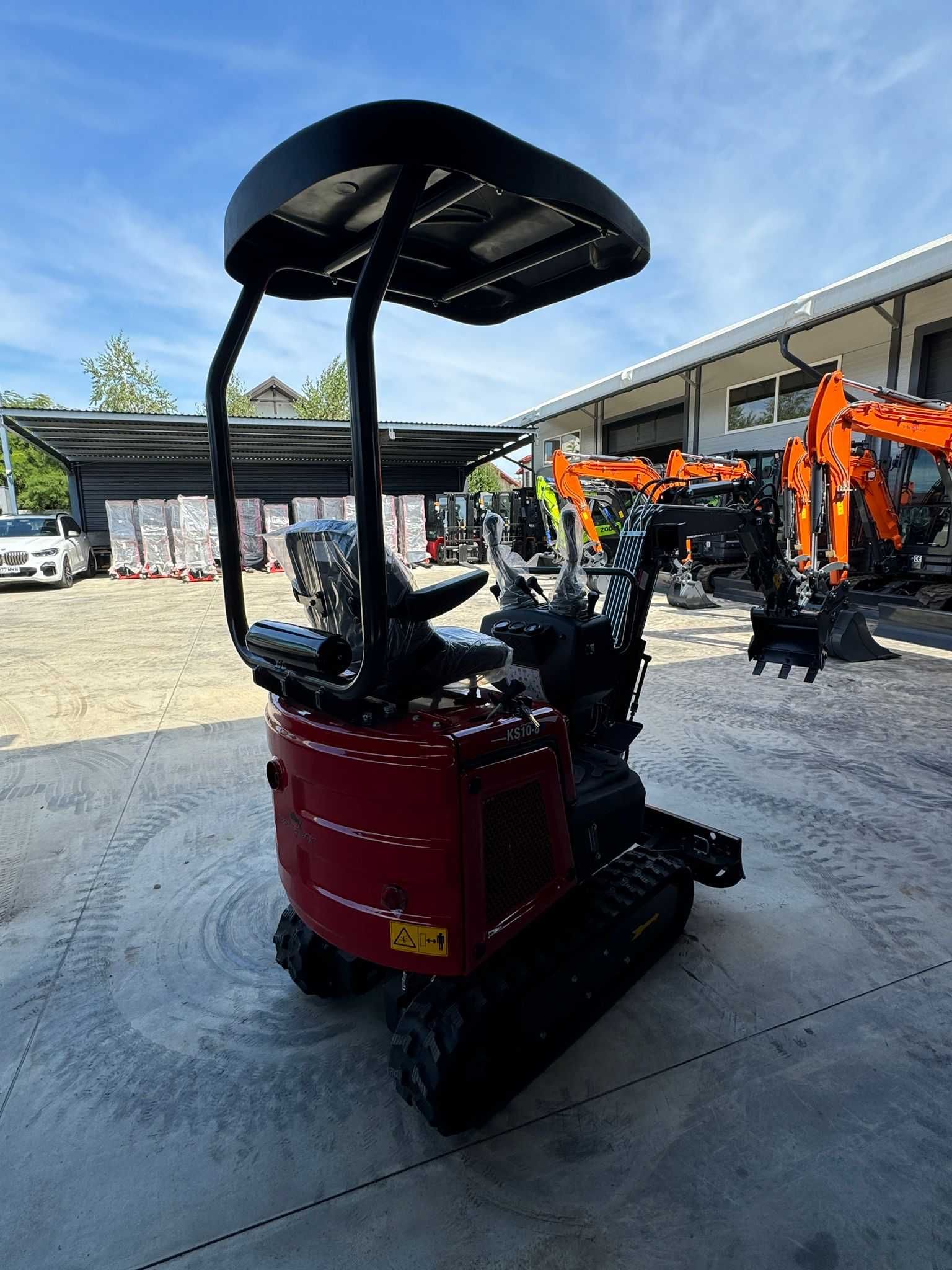 Miniexcavator Excavator Motor Kubota NOU Service si Garantie din STOC