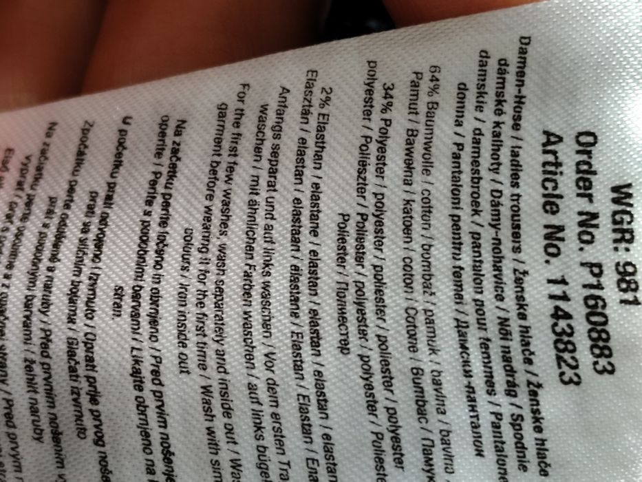 Pantaloni dama noi M