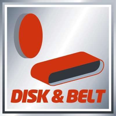 Комбиниран лентов и дисков шлайф Einhell TC-US 380 + подарък шкурка