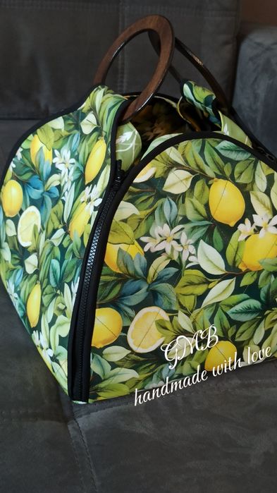 Стильная сумка скатерть 2 в 1