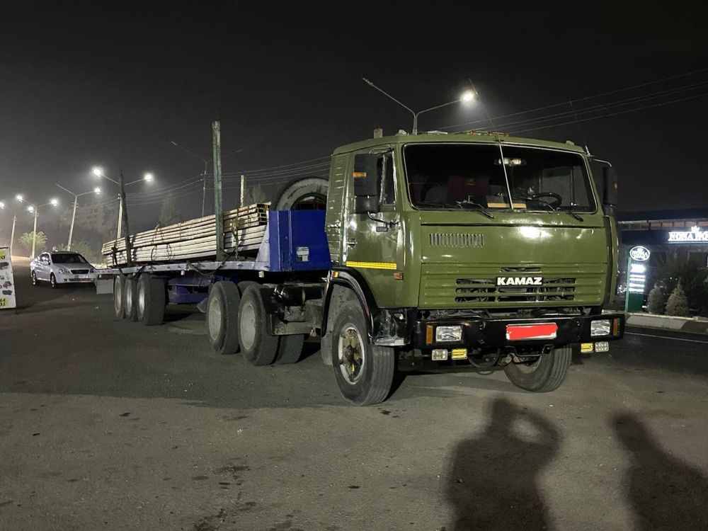 Kamaz sotiladi full evro pritsepi bilan