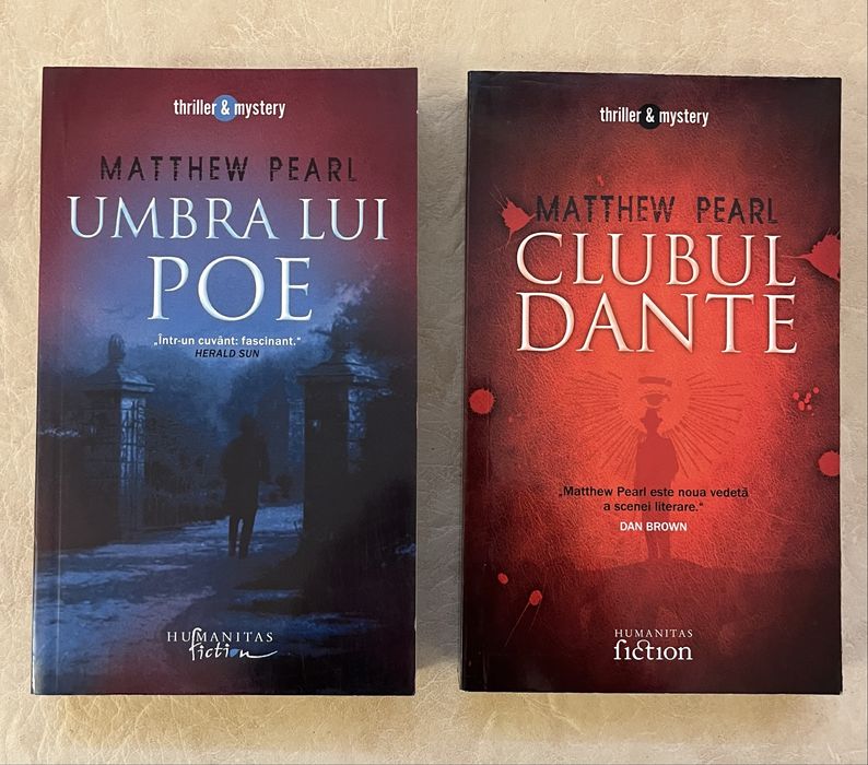 Set 2 romane din colectia thriller & mistery