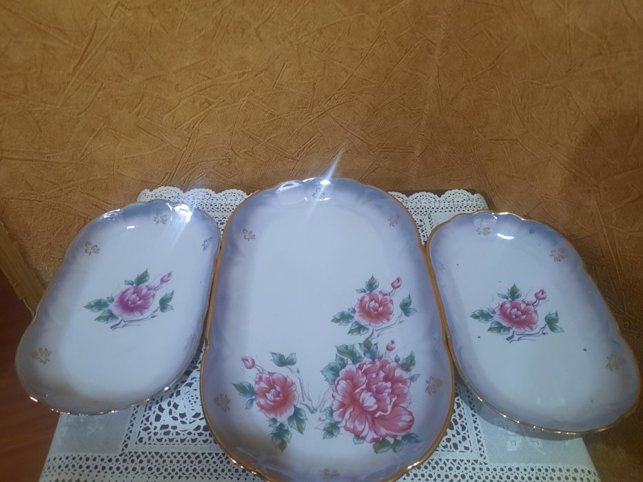 Абсолютно новые сервировочные блюда, Синельниковский ФЗ, размеры: 1шт-