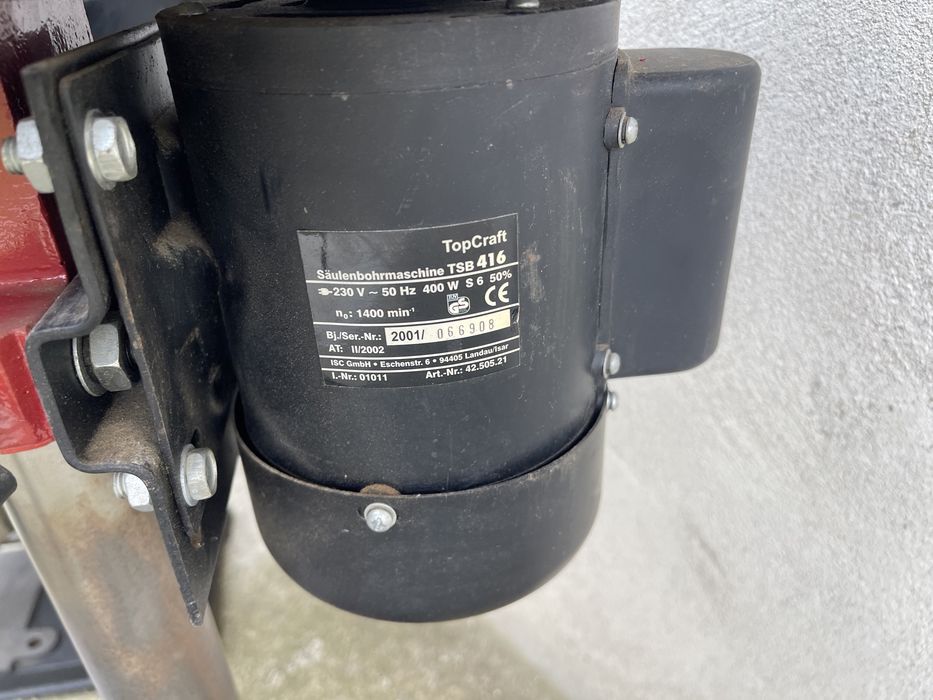 Bormasina banc bormasina cu coloana model vechi