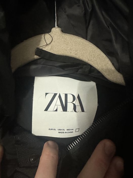 Geaca puffer lunga zara barbati marimea xl