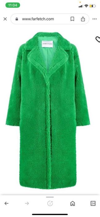 Новое меховое пальто тедди