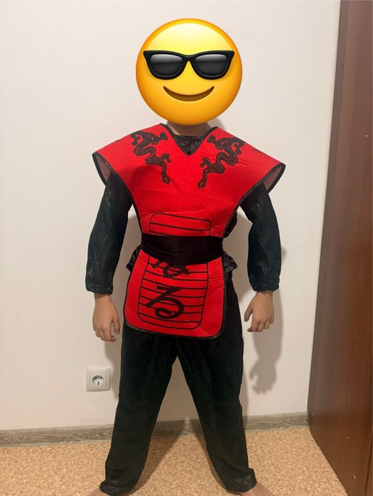 Новогодний костюм ниндзя