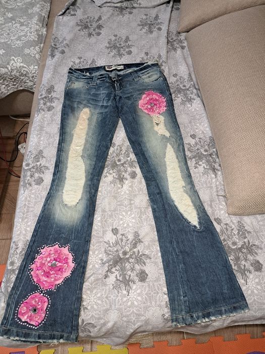 Blugi Mexton talie joasă
