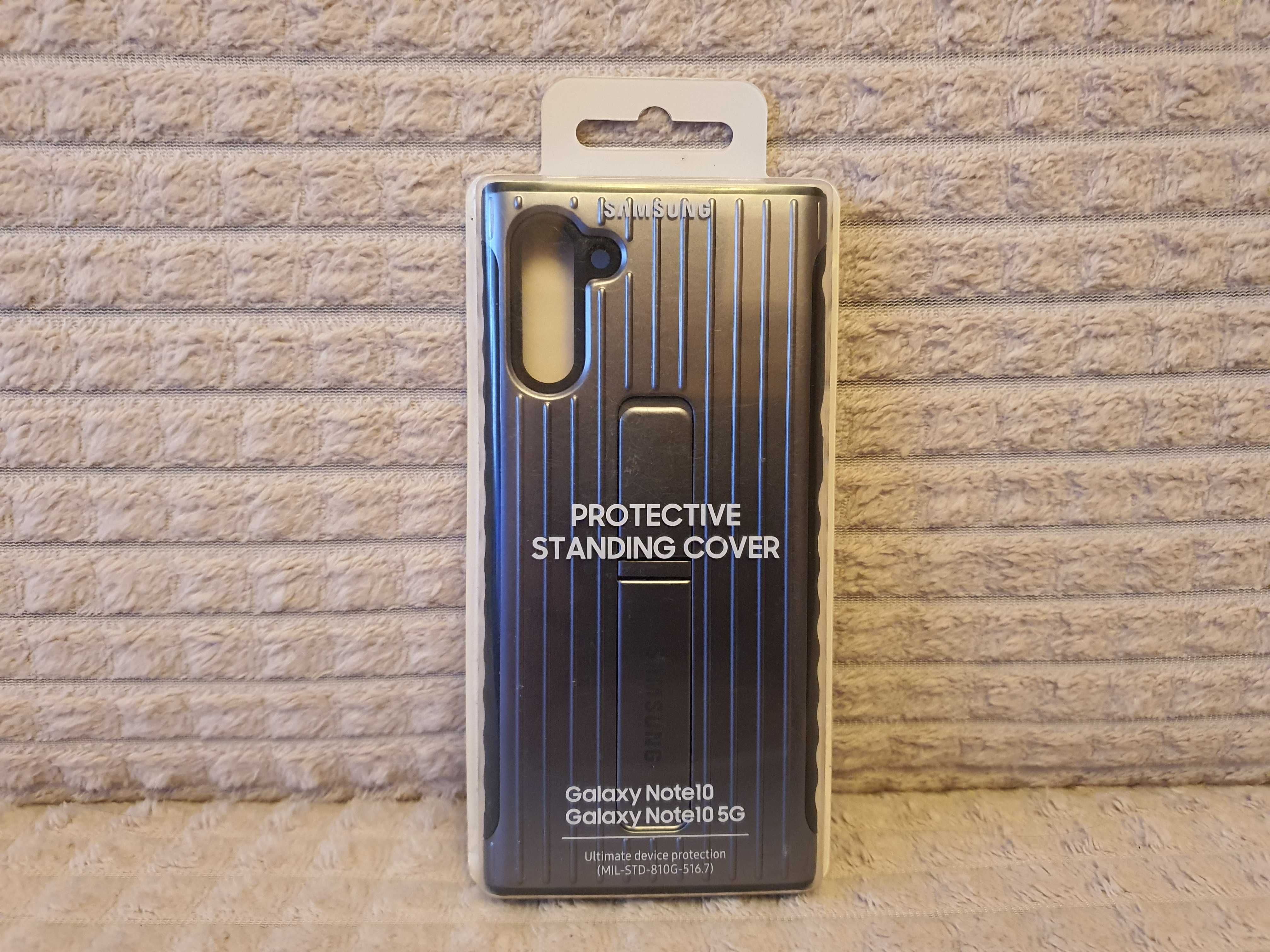 Husa Samsung Note 10 protectiv standing cover, originala, sigilata