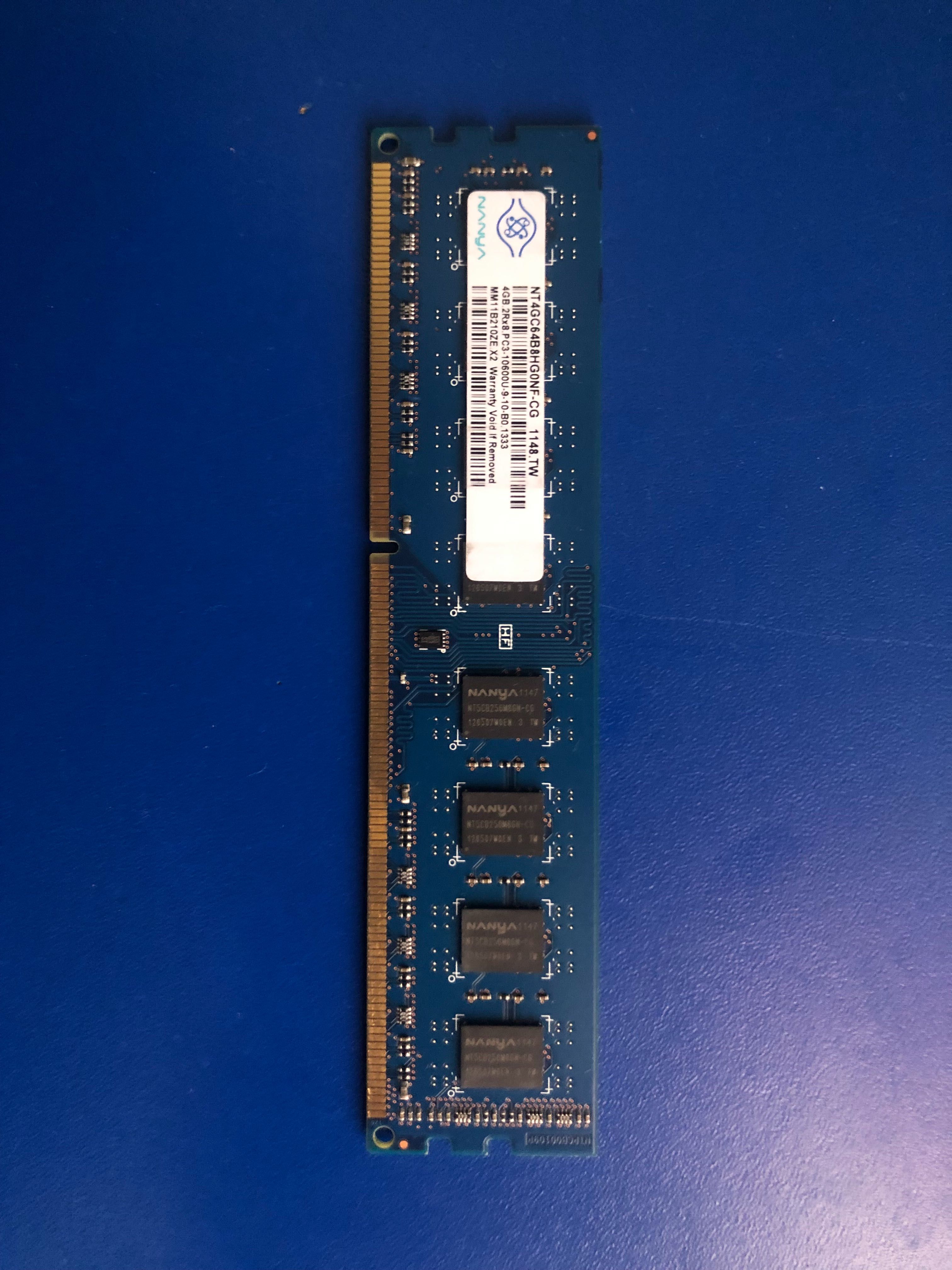 Nanya ddr3 4gb, цена за единицу.