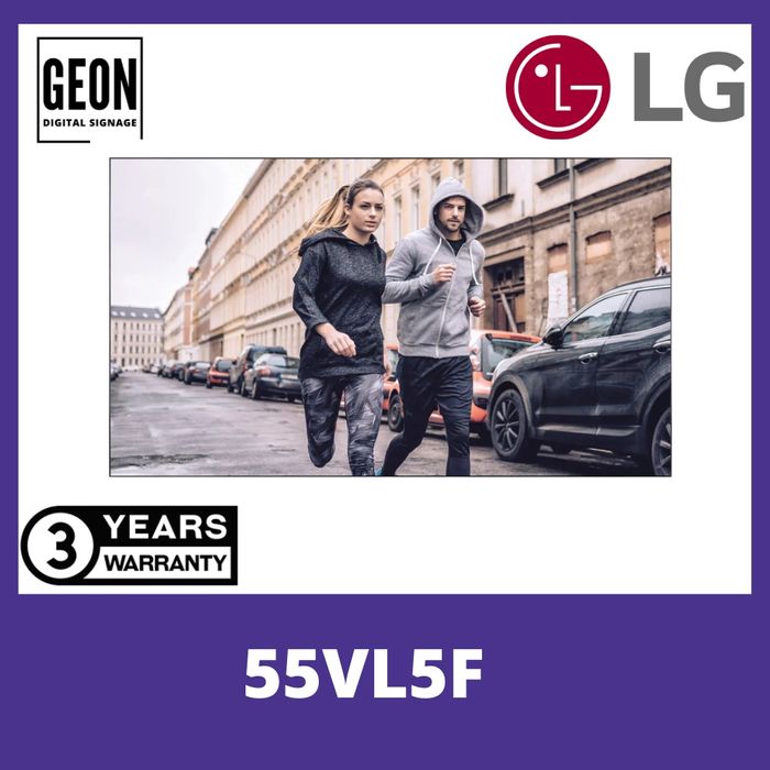 Профессиональный дисплей LG 55VL5F-A | 55” IPS, 500 нит, видеостена
