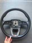 Volan Audi S-Line original, piele perforată