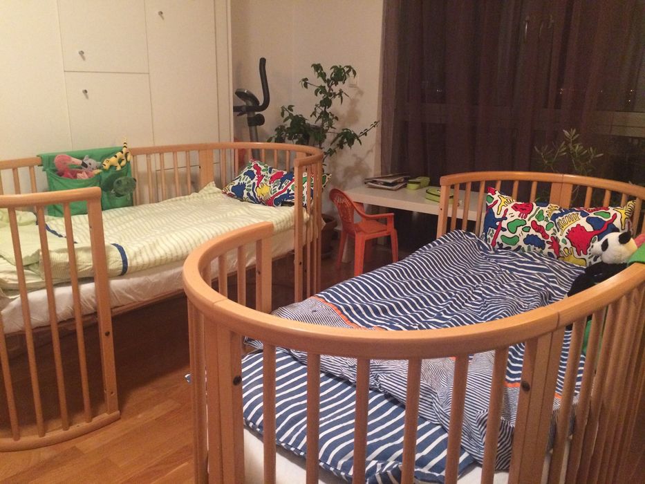 Pătuț Stokke Sleepi 0 - 10 ani culoare natur