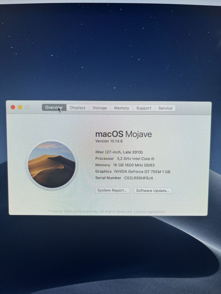 iMac 27” - Late 2013 - 16 GB Ram - SSD - GT 755M - 1GB