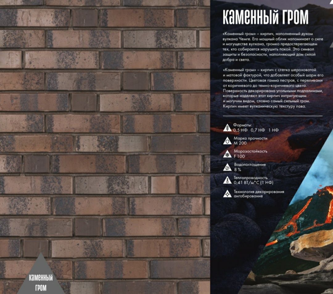 Кирпич облицовочный все размеры