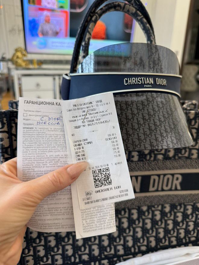 Dior book tote Medium + козирка